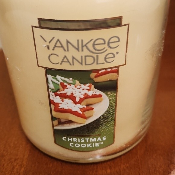 Yankee Candle "Christmas Cookie" Large Jar Candle NEW! - Picture 2 of 5